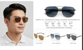 Titanium Polarised Prescription Sunglasses