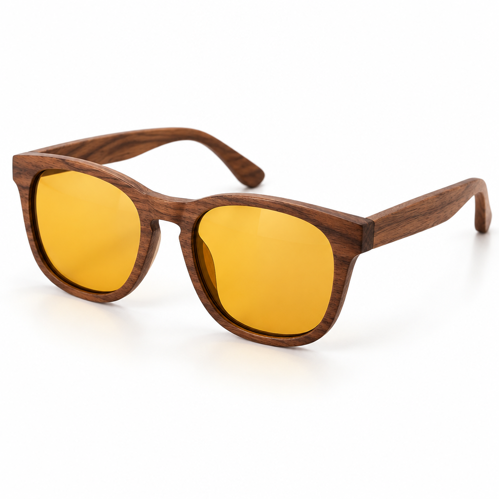 Arcwood 5602B Anti-Blue Light Wood Sunglasses
